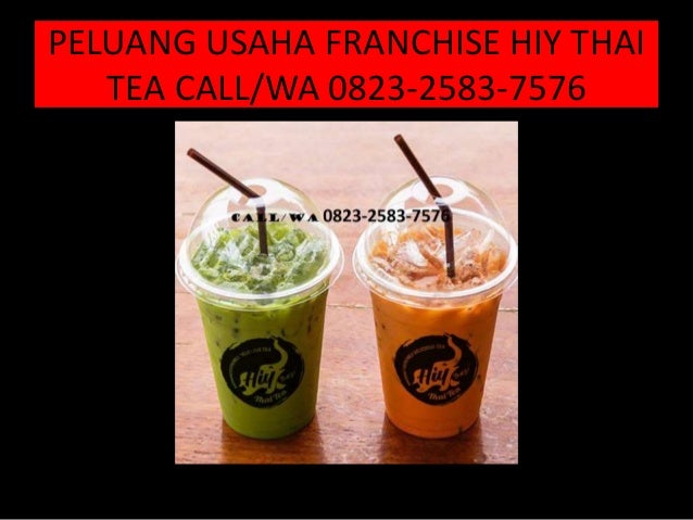 Terlaris Call Wa 6283 2583 7576 Waralaba Thaitea Murah
