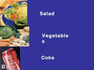Salad Vegetables Coke 