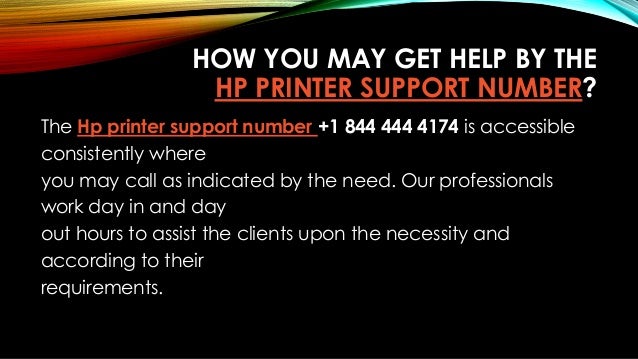 Call 844.444.4174 HP Printer Customer Service Contact Number