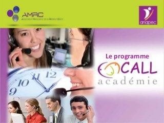 www.anapec.org
Le programme
 