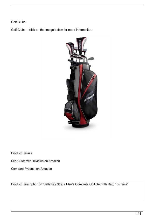 callaway strata amazon