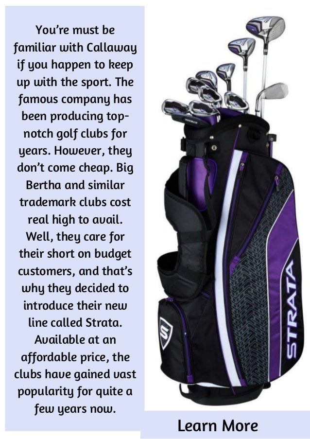 callaway strata complete set