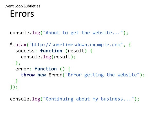 Callbacks, Promises, and Coroutines (oh my!): Asynchronous Programming ...