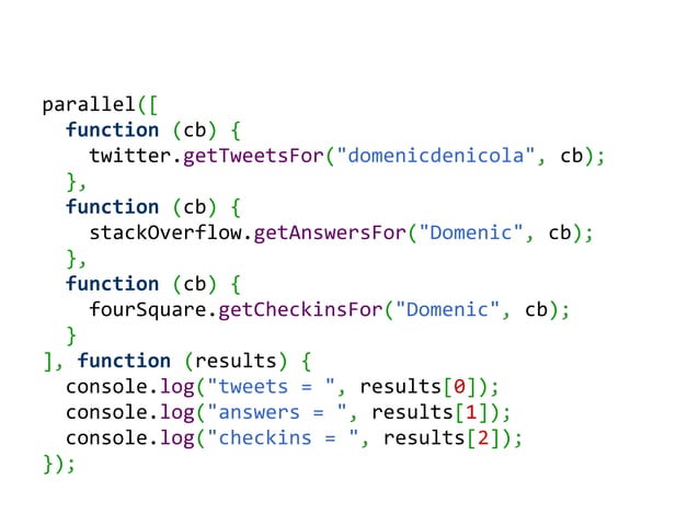 Callbacks, Promises, and Coroutines (oh my!): Asynchronous Programming ...