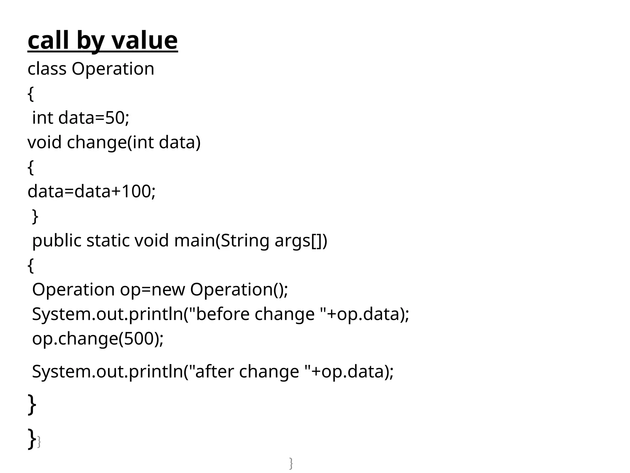 call by value.pptxGE3791 - Human Values and Ethics | PPTX