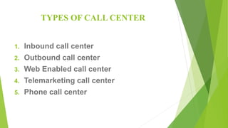 Call center | PPTX