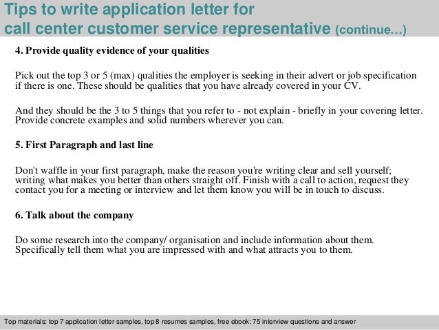 application letter for call center call center customer service representative application letter application letter for call center call center customer service representative application letter