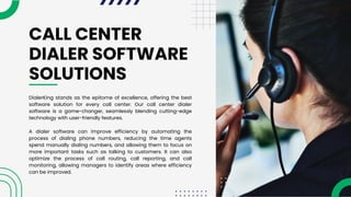Call Center Dialer Software Best VICIdial Solution - dialerking | PDF