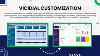 Call Center Dialer Software Best VICIdial Solution - dialerking | PDF