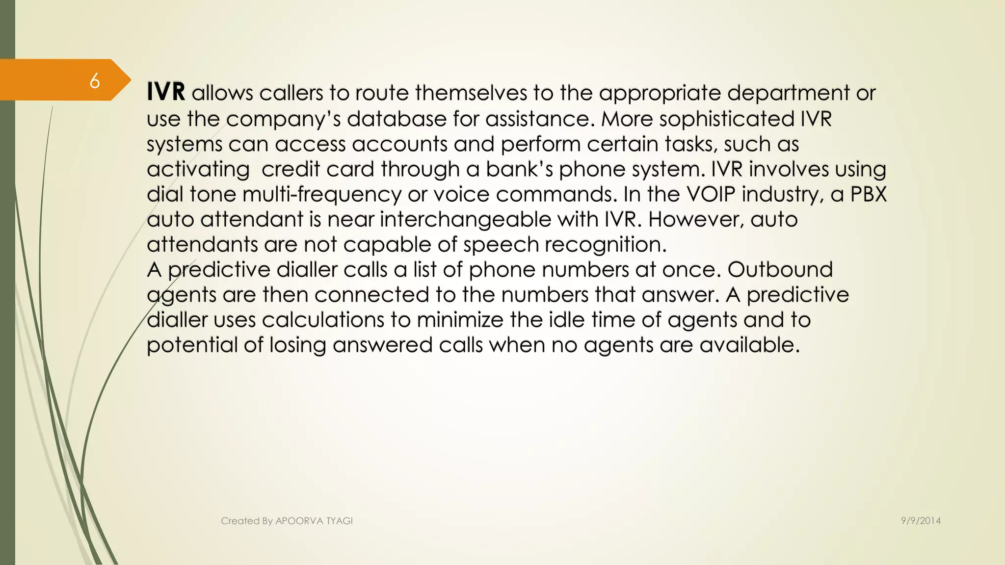 Created By APOORVA TYAGI 9/9/2014 
6 
 