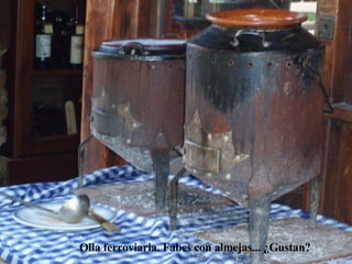 Olla ferroviaria. Fabes con almejas... ¿Gustan? 