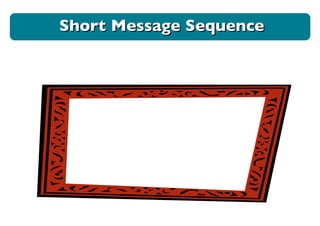 The mobile  originated short message transfer procedure is separated from  mobile terminated.  The basic short message sequence consists of two parts: MO SMS Transfer and MT SMS Transfer. Short Message Sequence 