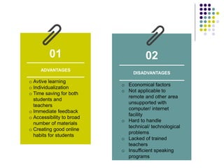 Computer Assisted Language Learning Materi | PPTX