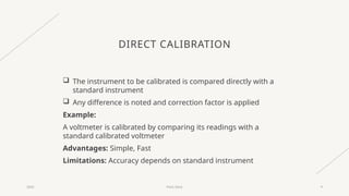 Calibration Techniques For Tools In Materials & Measurement | PPTX