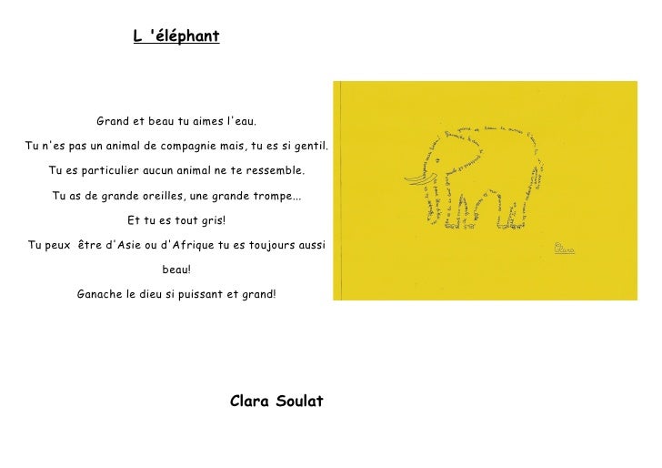 Calligrammes St Hilaire