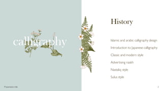 Calligraphy History.pdf CALLIGRAPHY.pdf.calligraphy.pdf . It's khut | PDF