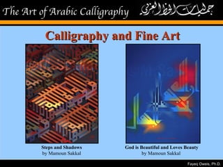 Calligraphy presentation | PPT