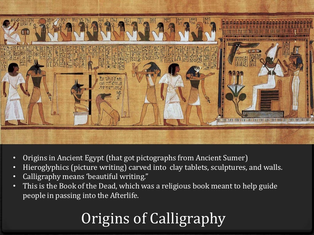 History of Calligraphy