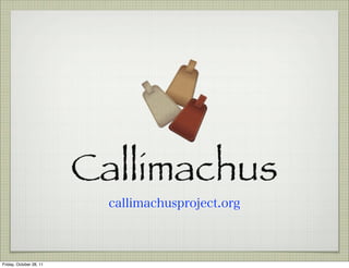 Friday, October 28, 11
 