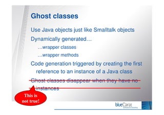 Calling Java - JNIPort for VisualWorks