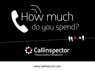 Callinspector the Telecom Expense Management platform   Contact us:   3 +421 903 124 356 ( +31 20 894 30 91
 