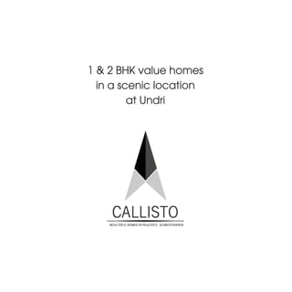 Callisto 1 & 2 bhk homes brochure