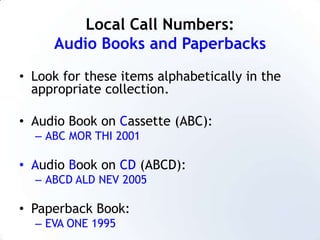 Audio Book Collection