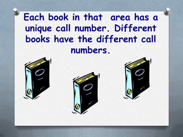 Call numbers | PPT
