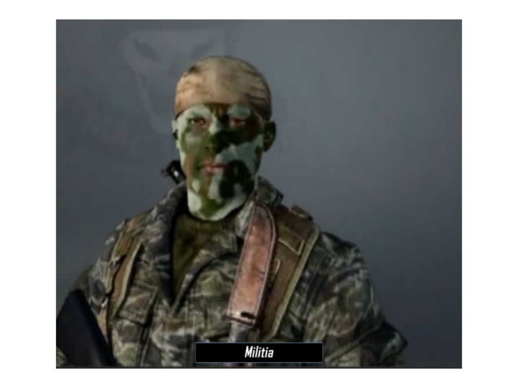 Call of Duty Black Ops Face Paints