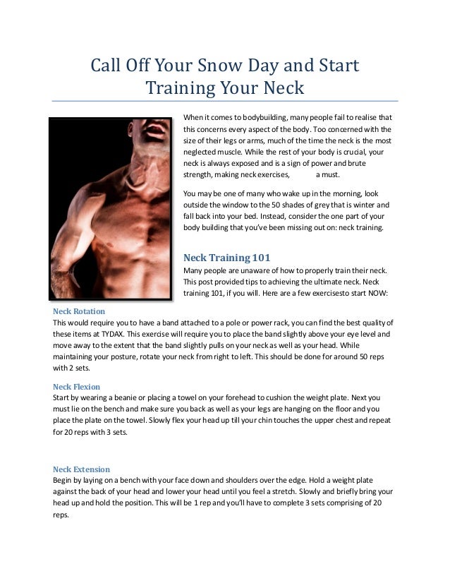 Call Offyoursnowdayandstarttrainingyourneck 444933
