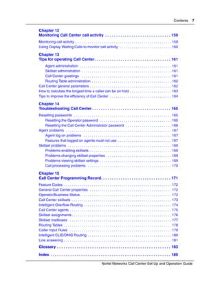Call pilot call center setup and operation | PDF