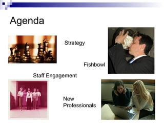 Agenda Strategy Fishbowl Staff Engagement New  Professionals 