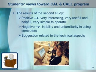 CALL - Computer Assisted Language Learning | PPTX