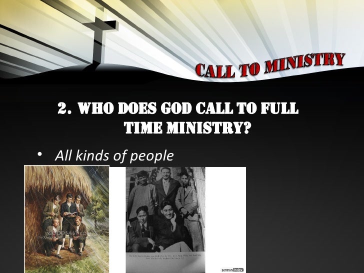 call to ministry What constitutes this call to preach lloyd-jones identified six distinguishing marks of this divine summons to the pulpit he himself had felt the gravity of each of. call to ministry What constitutes this call to preach lloyd-jones identified six distinguishing marks of this divine summons to the pulpit he himself had felt the gravity of each of.