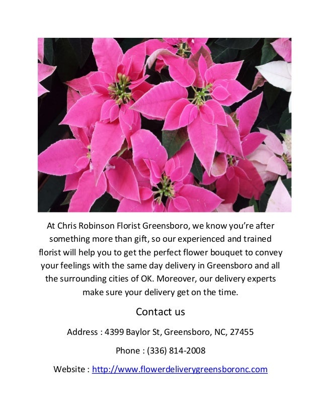 Call Us 336 814 2008 Flower Delivery In Greensboro Nc