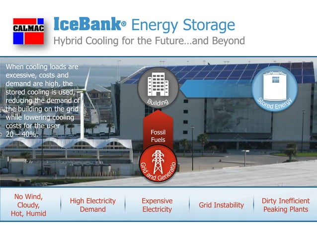 Calmac Icebank Energy Storage | PPTX | Gas and Electric | Home Utilities