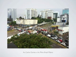 Av. Carlos Gomes x Av. Plínio Brasil Milano
 