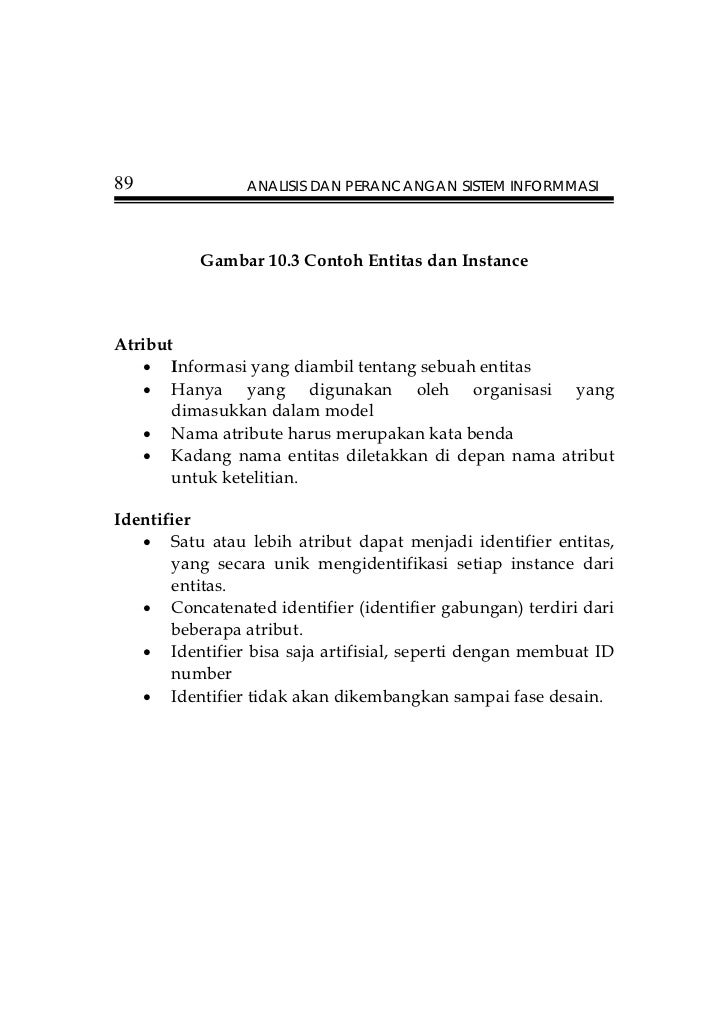 Perancangan dan Analisa Sistem