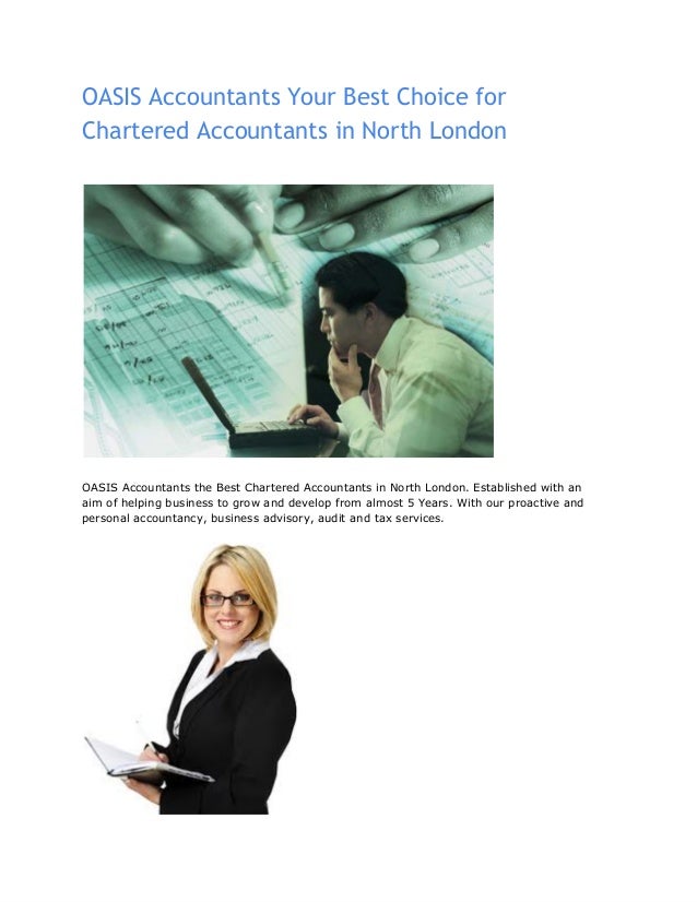 OASIS Accountants Your Best Choice for Chartered Accountants in North