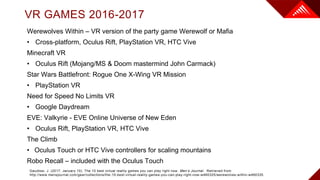Calongne vr simulations games ctu doctoral july 2017