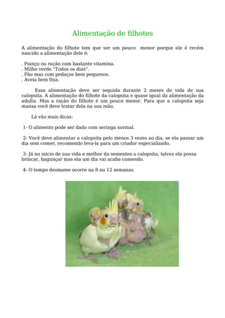 Calopsita Mansa - www.calopsitabr.blogspot.com