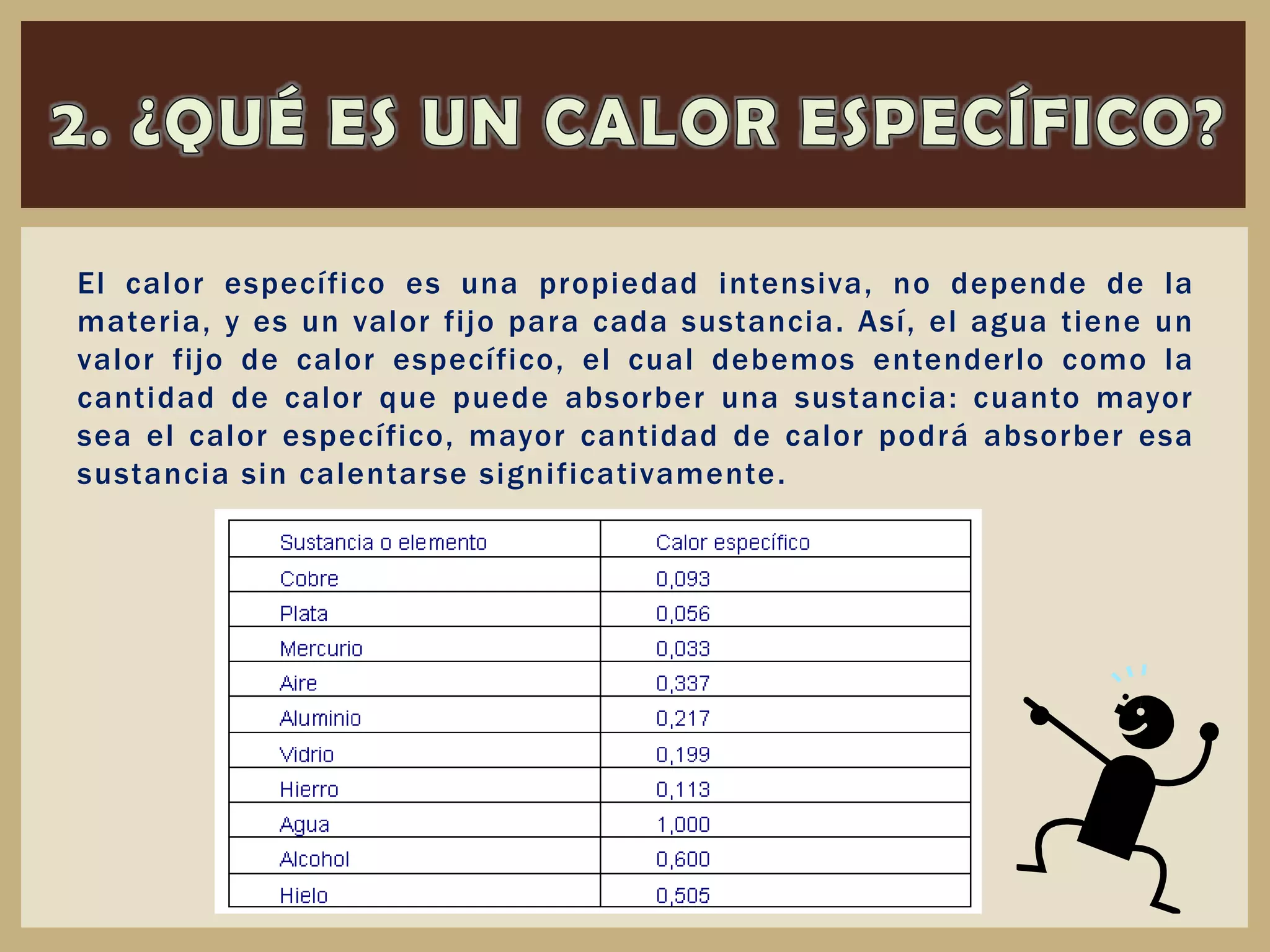 Especifico Calor especifico | PPTX