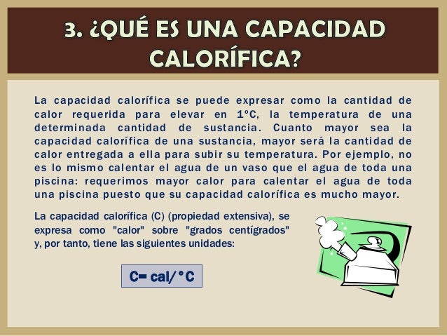 Calor especifico