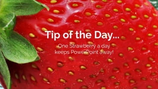 Fruit Calorie Bomb  - Presentation Template