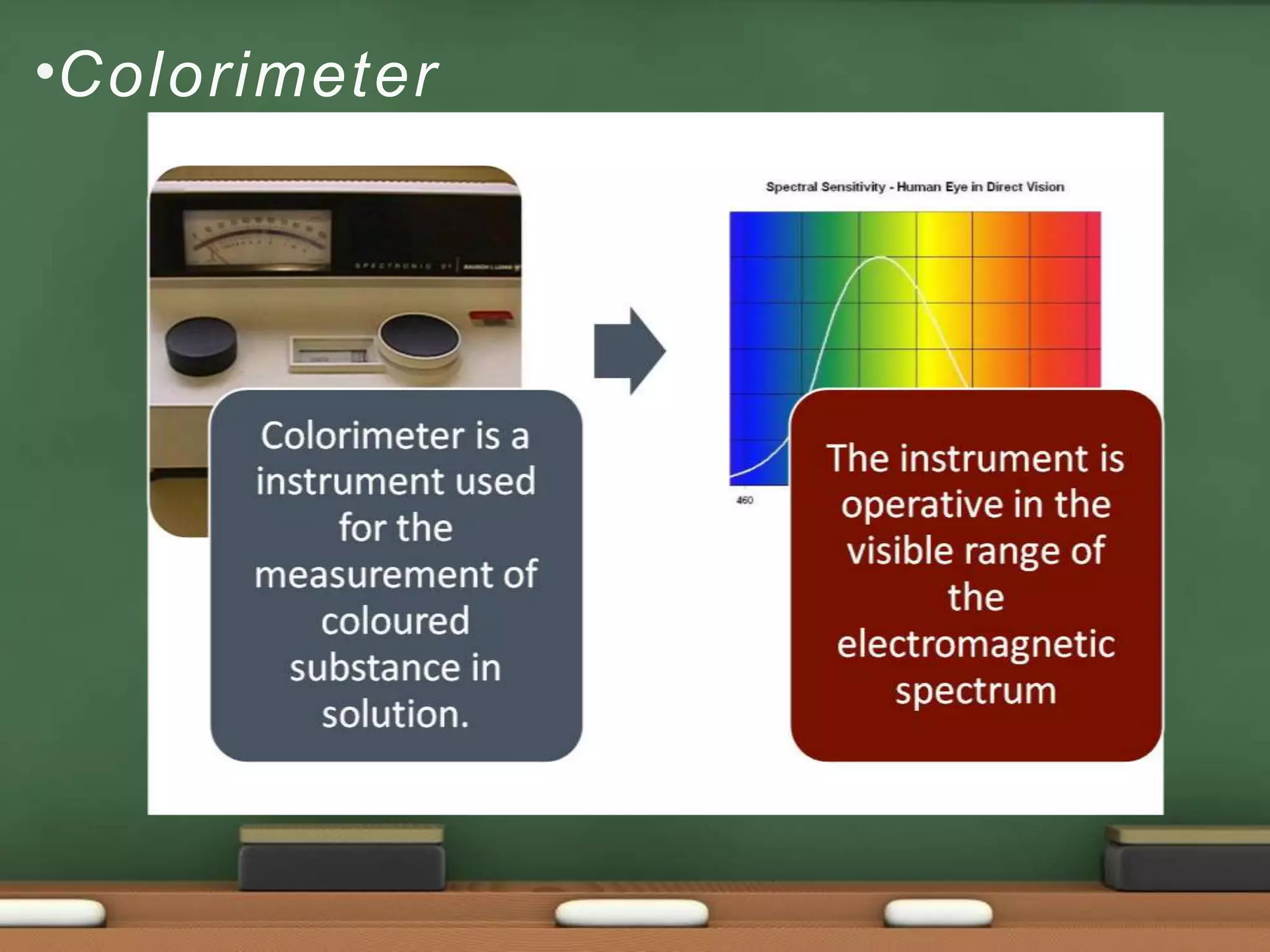 •Colorimeter
 