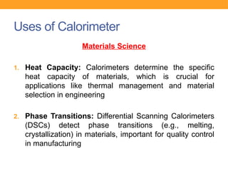 Calorimeter.pptx practical theory with digram | PPTX