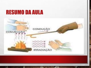 RESUMO DA AULA
 
