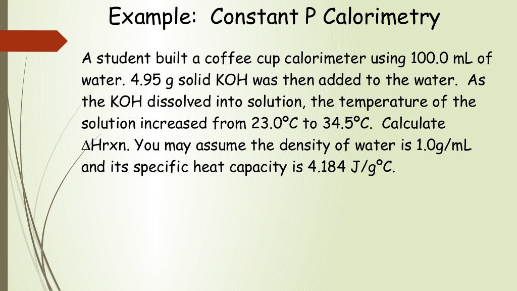 Calorimetry
