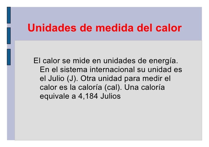 Calor Y Temperatura