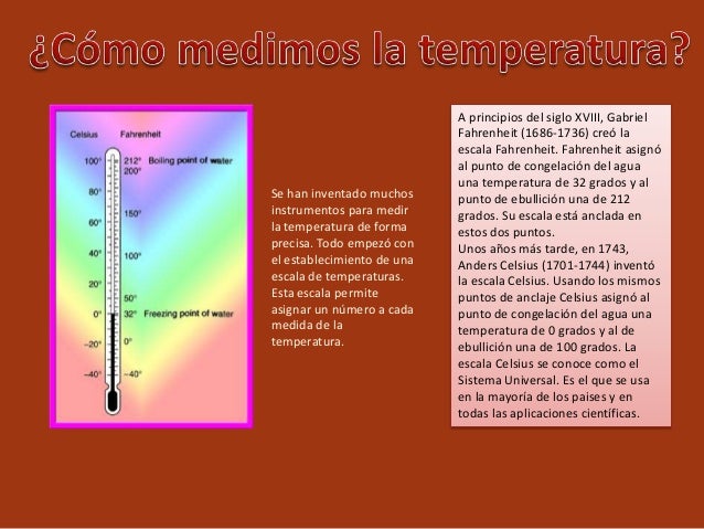 Calor y temperatura